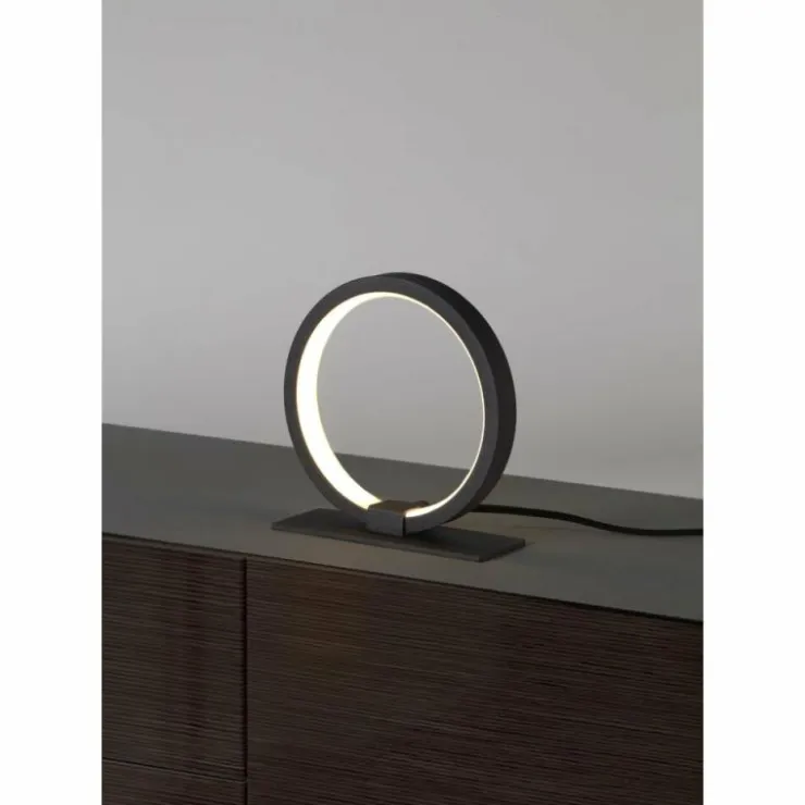 Luminaires Mantra Lampes À Poser|Lampe de table Mantra KITESURF LED Noir, 1 lumière