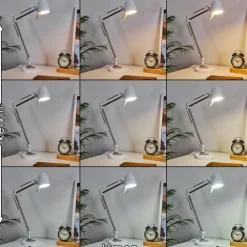 hofstein Lampes À Poser|Lampe de table Mildura LED Blanc, 1 lumière