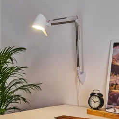 hofstein Lampes À Poser|Lampe de table Mildura LED Blanc, 1 lumière