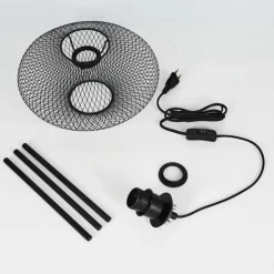 hofstein Lampes À Poser|Lampe de table Moholm Noir, 1 lumière