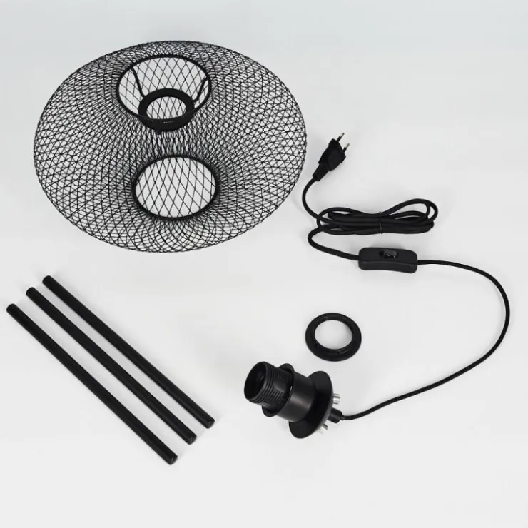 hofstein Lampes À Poser|Lampe de table Moholm Noir, 1 lumière