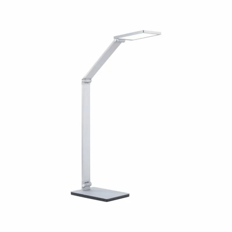 Lampe de table Paul Neuhaus Q-HANNES LED Argenté, 1 lumière, Télécommandes