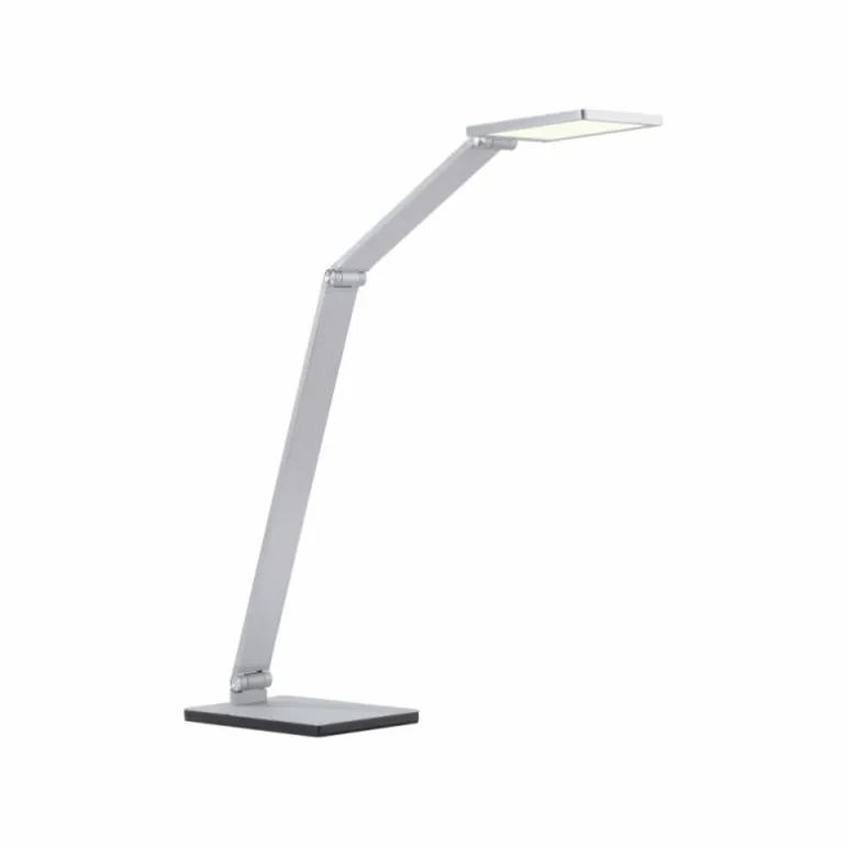 Lampe de table Paul Neuhaus Q-HANNES LED Argenté, 1 lumière, Télécommandes