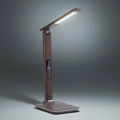 Luminaires Paul Neuhaus Lampes À Poser|Lampe de table Paul Neuhaus ADRIANO LED Brun, 1 lumière