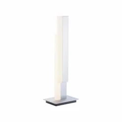 Lampe de table Paul Neuhaus Q-TOWER LED Aluminium, 2 lumières, Télécommandes