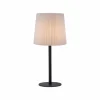 Lampe de table Paul Neuhaus FALTER Anthracite, 1 lumière
