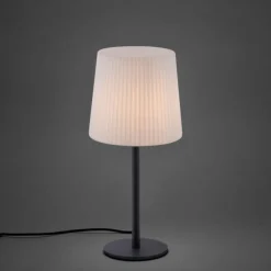Lampe de table Paul Neuhaus FALTER Anthracite, 1 lumière