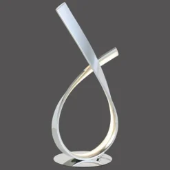Luminaires Paul Neuhaus Éclairage Led|Lampe de table Paul Neuhaus LINDA LED Chrome, 1 lumière