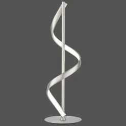 Lampe de table Paul Neuhaus QSWING LED Argenté, 1 lumière, Télécommandes