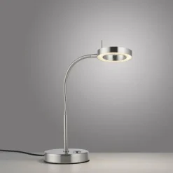 Luminaires Paul Neuhaus Éclairage Led|Lampe de table Paul Neuhaus HENSKO LED Argenté, 1 lumière