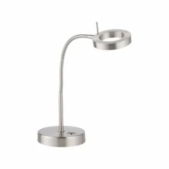 Luminaires Paul Neuhaus Éclairage Led|Lampe de table Paul Neuhaus HENSKO LED Argenté, 1 lumière