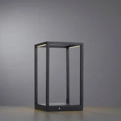 Luminaires Paul Neuhaus Éclairage Led|Lampe de table Paul-Neuhaus CONTURA LED Noir, 2 lumières