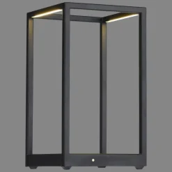 Luminaires Paul Neuhaus Éclairage Led|Lampe de table Paul-Neuhaus CONTURA LED Noir, 2 lumières