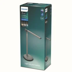 Luminaires Philips Lampes À Poser|Lampe de table Philips Sword LED Gris, 1 lumière