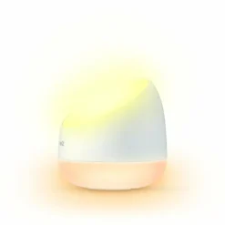 Lampe de table Philips WiZ SQUIRE LED Blanc, 1 lumière, Télécommandes, Changeur de couleurs