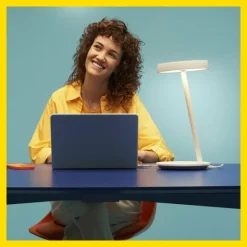 Lampe de table Philips WiZ Office LED Blanc, 1 lumière