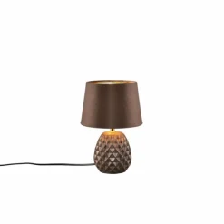 Luminaires Reality Lampes À Poser|Lampe de table Reality ARIANA Brun, 1 lumière