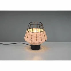 Luminaires Reality Lampes À Poser|Lampe de table Reality Borka Noir, 1 lumière