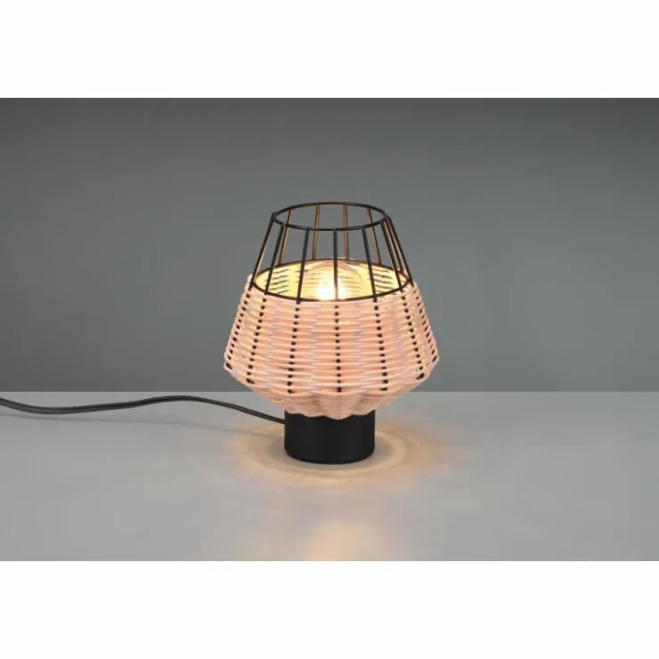 Luminaires Reality Lampes À Poser|Lampe de table Reality Borka Noir, 1 lumière