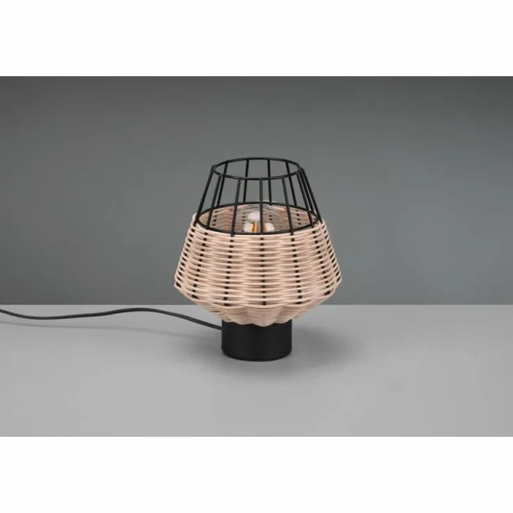Luminaires Reality Lampes À Poser|Lampe de table Reality Borka Noir, 1 lumière