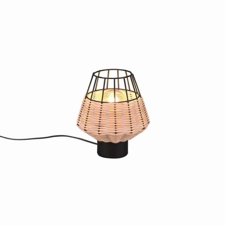Luminaires Reality Lampes À Poser|Lampe de table Reality Borka Noir, 1 lumière