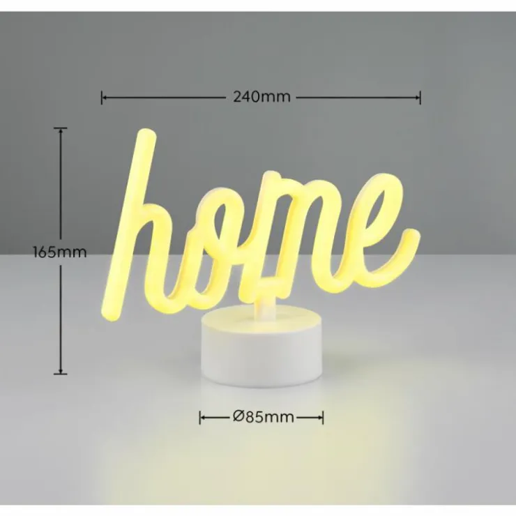 Luminaires Reality Éclairage Led|Lampe de table Reality CASA LED Blanc, 1 lumière