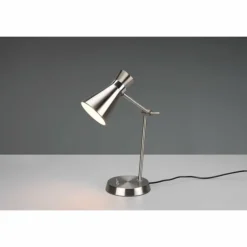 Luminaires Reality Lampes À Poser|Lampe de table Reality Enzo Nickel mat, 1 lumière
