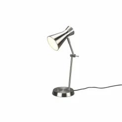 Luminaires Reality Lampes À Poser|Lampe de table Reality Enzo Nickel mat, 1 lumière