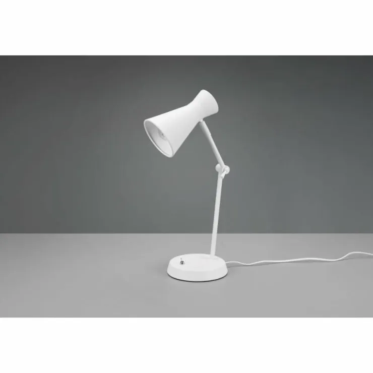 Luminaires Reality Lampes À Poser|Lampe de table Reality Enzo Blanc, 1 lumière