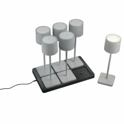 Lampe de table Reality Fernandez LED Gris, 1 lumière