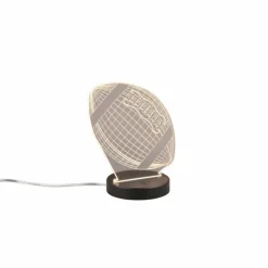 Luminaires Reality Éclairage Led|Lampe de table Reality FOOTBALL LED Noir, 1 lumière, Changeur de couleurs