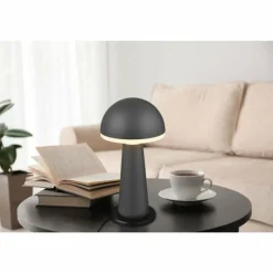 Lampe de table Reality FUNGO LED Anthracite, 1 lumière