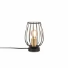 Luminaires Reality Lampes À Poser|Lampe de table Reality Grid Noir, 1 lumière