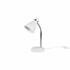 Luminaires Reality Lampes À Poser|Lampe de table Reality Harvey Chrome, Blanc, 1 lumière