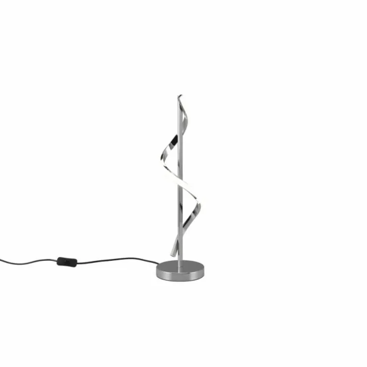 Luminaires Reality Lampes À Poser|Lampe de table Reality Isabel LED Chrome, 1 lumière