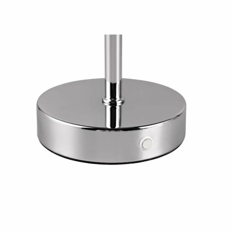 Luminaires Reality Éclairage Led|Lampe de table Reality JEFF LED Chrome, 1 lumière