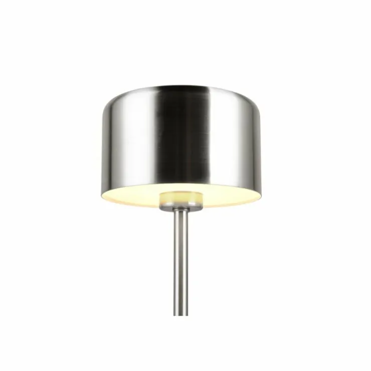 Luminaires Reality Éclairage Led|Lampe de table Reality JEFF LED Nickel mat, 1 lumière
