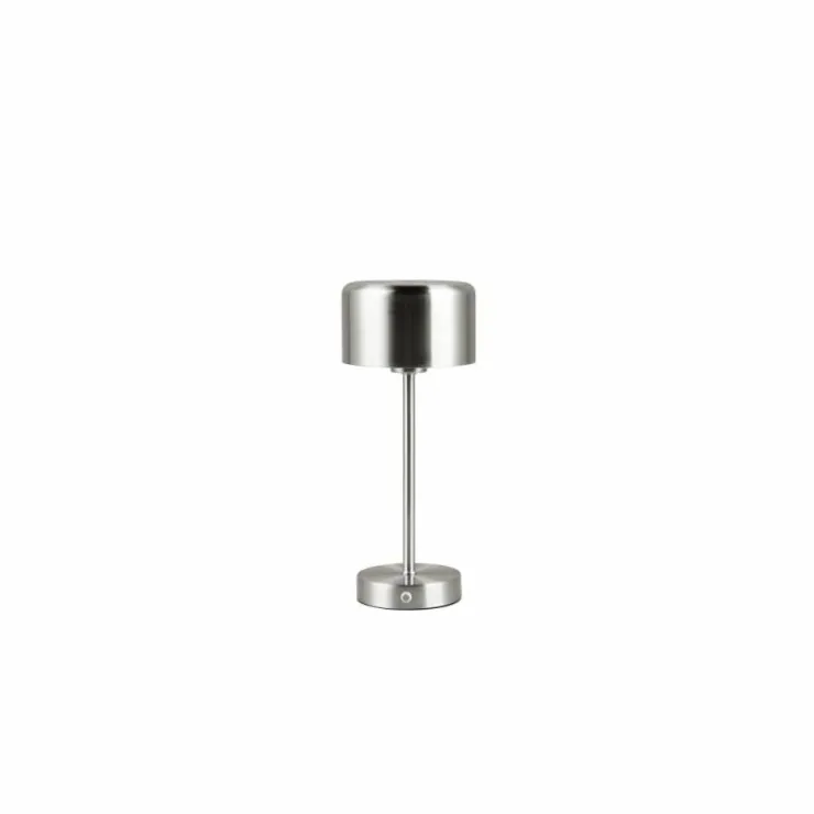 Luminaires Reality Éclairage Led|Lampe de table Reality JEFF LED Nickel mat, 1 lumière