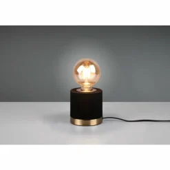 Luminaires Reality Lampes À Poser|Lampe de table Reality Judy Vieux laiton, Noir, 1 lumière