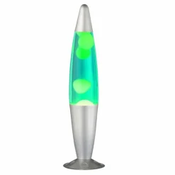 Luminaires Reality Lampes À Poser|Lampe de table Reality LAVA Argenté, 1 lumière