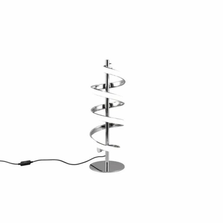 Luminaires Reality Lampes À Poser|Lampe de table Reality LAOLA LED Chrome, 1 lumière