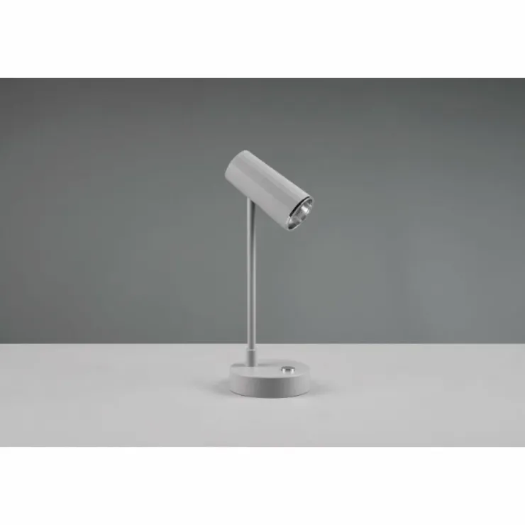 Luminaires Reality Lampes À Poser|Lampe de table Reality Lenny LED Gris, 1 lumière