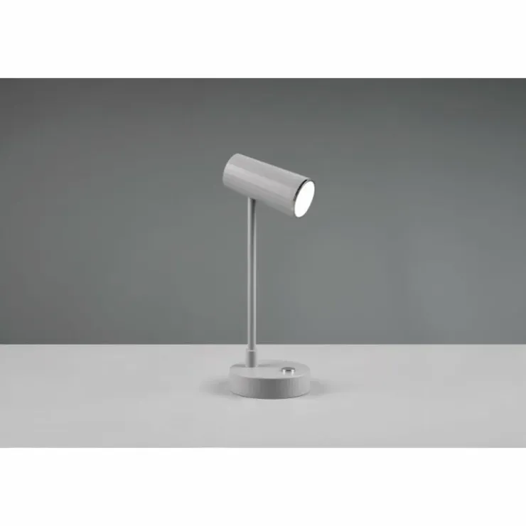 Luminaires Reality Lampes À Poser|Lampe de table Reality Lenny LED Gris, 1 lumière