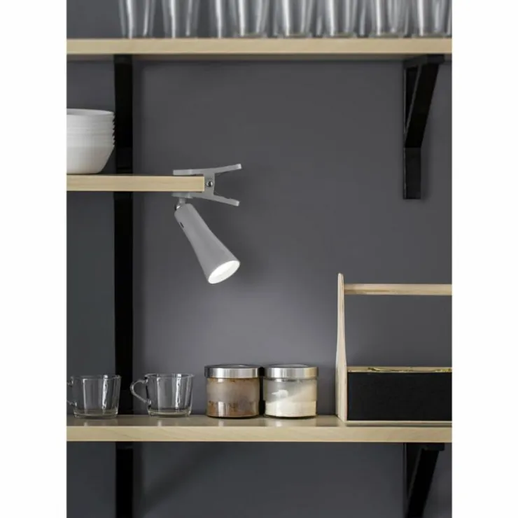 Luminaires Reality Éclairage Led|Lampe de table Reality Maxi LED Gris, 1 lumière