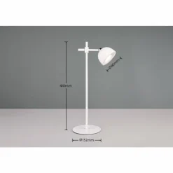 Luminaires Reality Lampes À Poser|Lampe de table Reality MAXIMA LED Blanc, 1 lumière