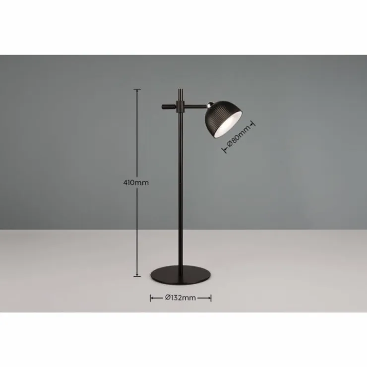 Luminaires Reality Éclairage Led|Lampe de table Reality MAXIMA LED Noir, 1 lumière