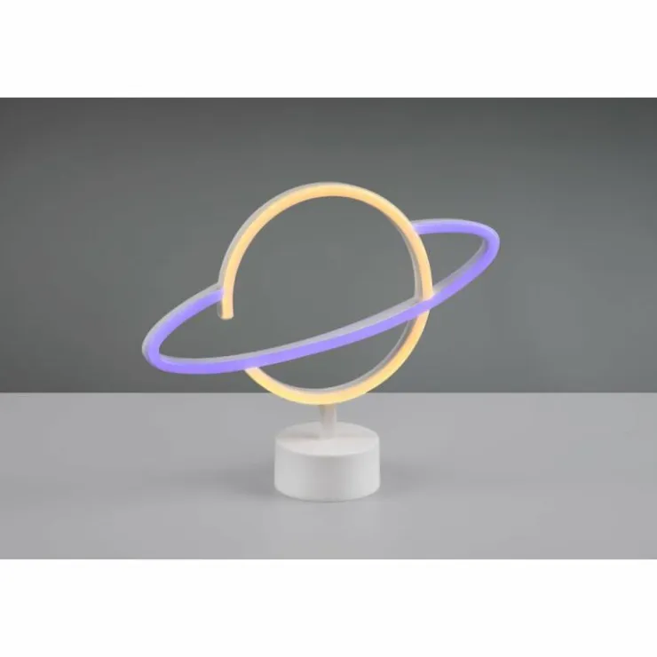 Luminaires Reality Éclairage Led|Lampe de table Reality Planet LED Blanc, 1 lumière