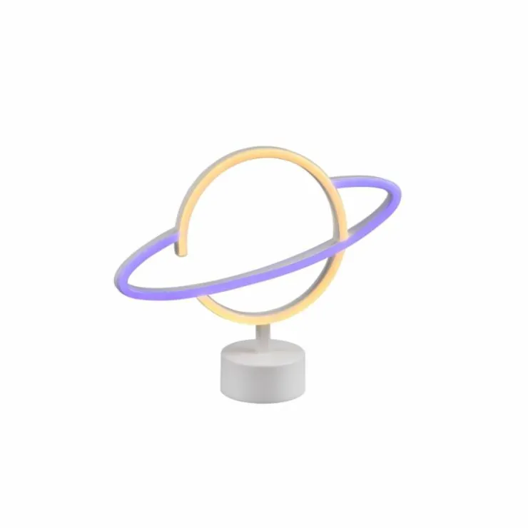Luminaires Reality Éclairage Led|Lampe de table Reality Planet LED Blanc, 1 lumière