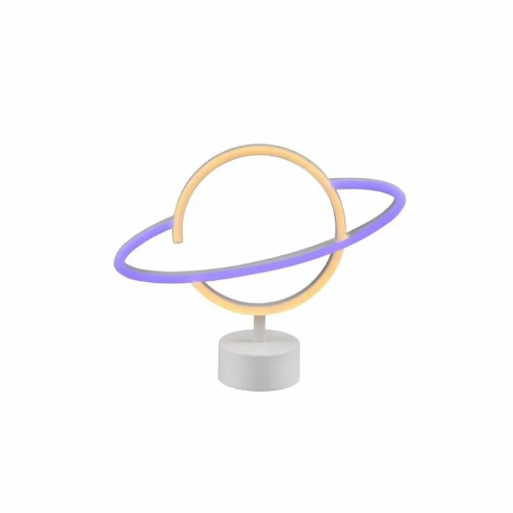 Luminaires Reality Éclairage Led|Lampe de table Reality Planet LED Blanc, 1 lumière