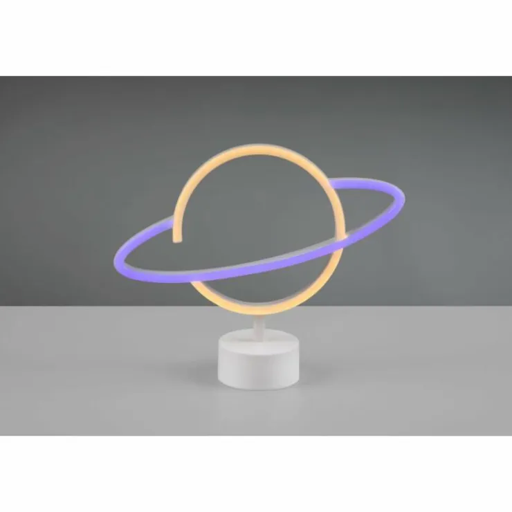 Luminaires Reality Éclairage Led|Lampe de table Reality Planet LED Blanc, 1 lumière